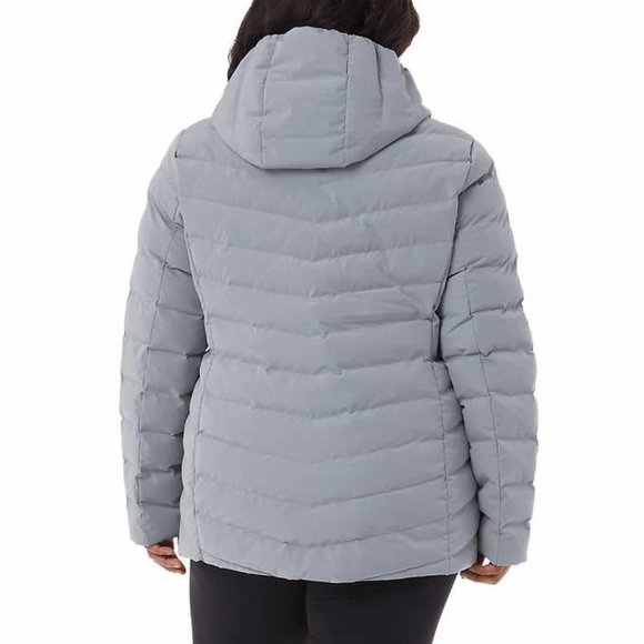 32 Degrees Ladies' Hooded Stretch Jacket -NEW - Picture 2 of 4